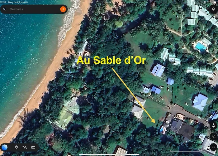 Au Sable D'Or - Spa - Wifi- Piscine Deshaies